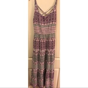 Torrid geometric maxi dress